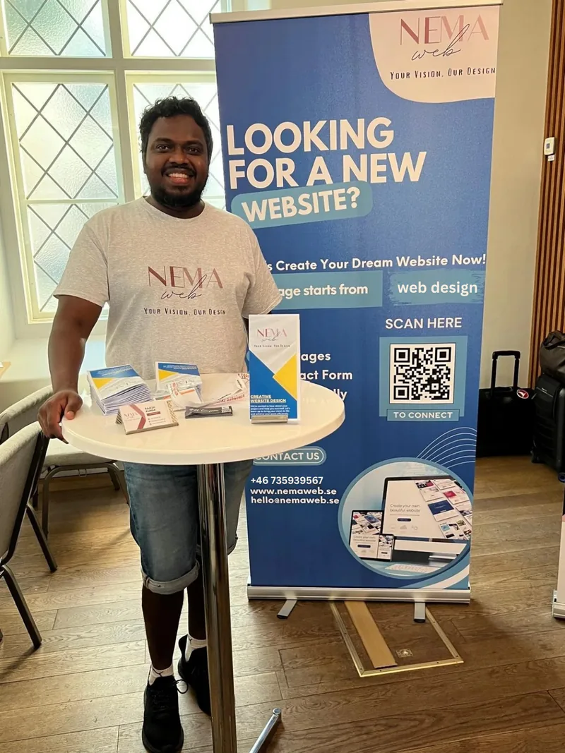 Rajesh Kumar, grundare av Nema Web
